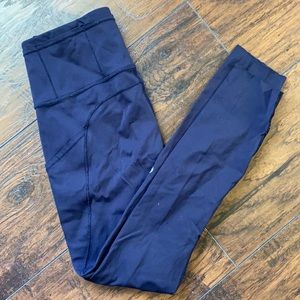 Lululemon Navy Running Leggings